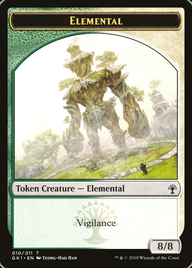 Elemental // Centaur [Guilds of Ravnica Guild Kit Tokens] | D20 Games