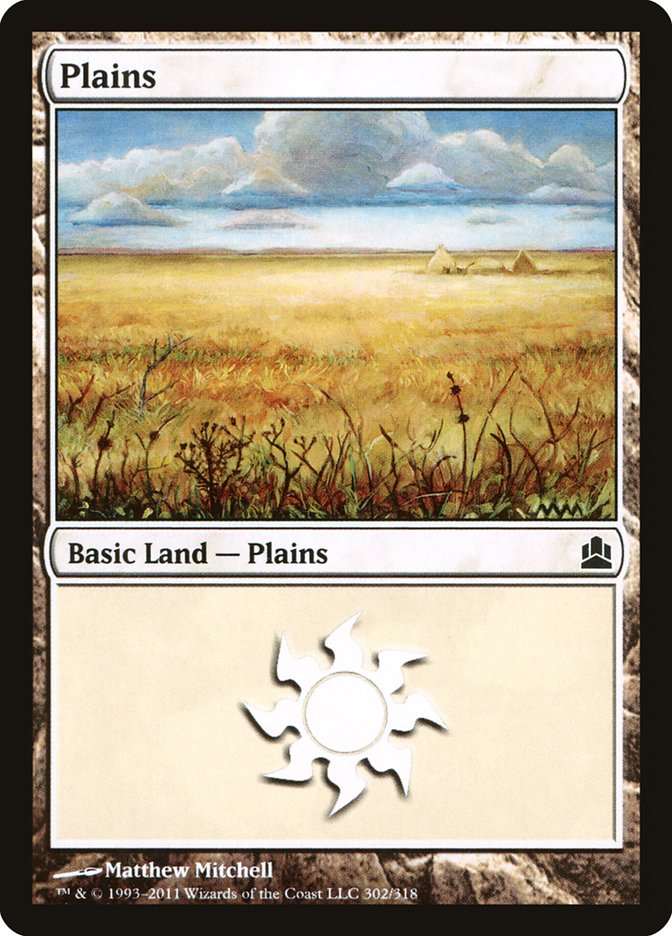 Plains (302) [Commander 2011] | D20 Games