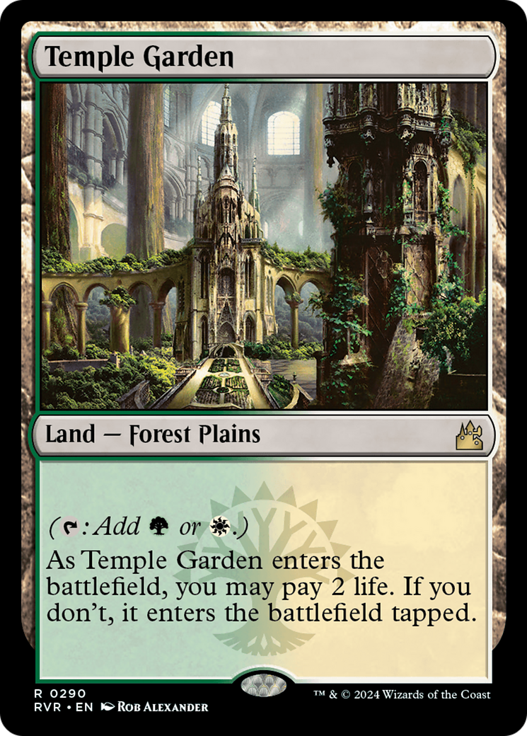 Temple Garden [Ravnica Remastered] | D20 Games