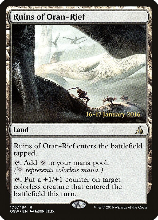 Ruins of Oran-Rief [Oath of the Gatewatch Prerelease Promos] | D20 Games
