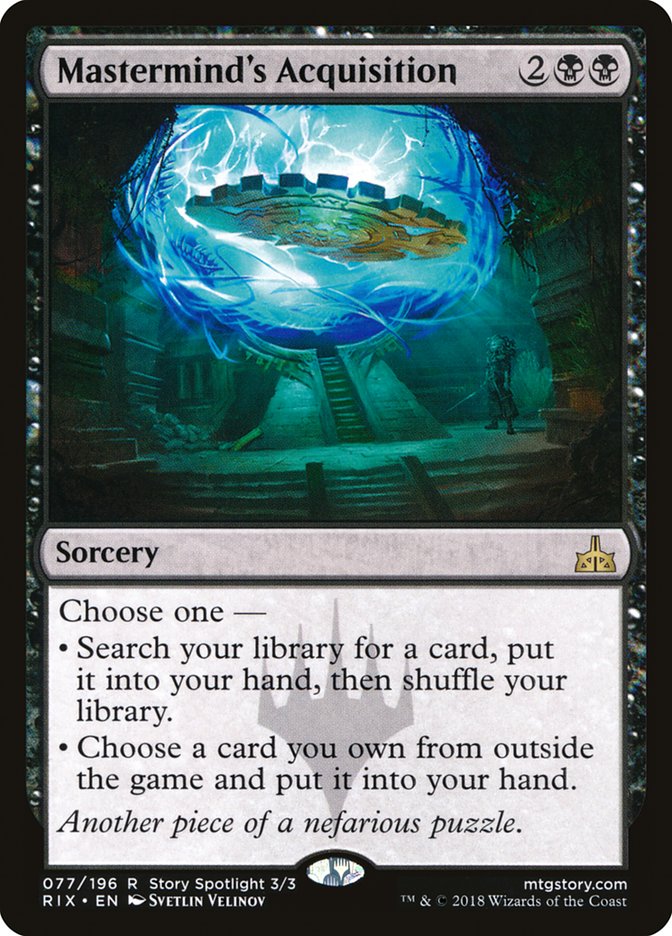 Mastermind's Acquisition [Rivals of Ixalan] | D20 Games