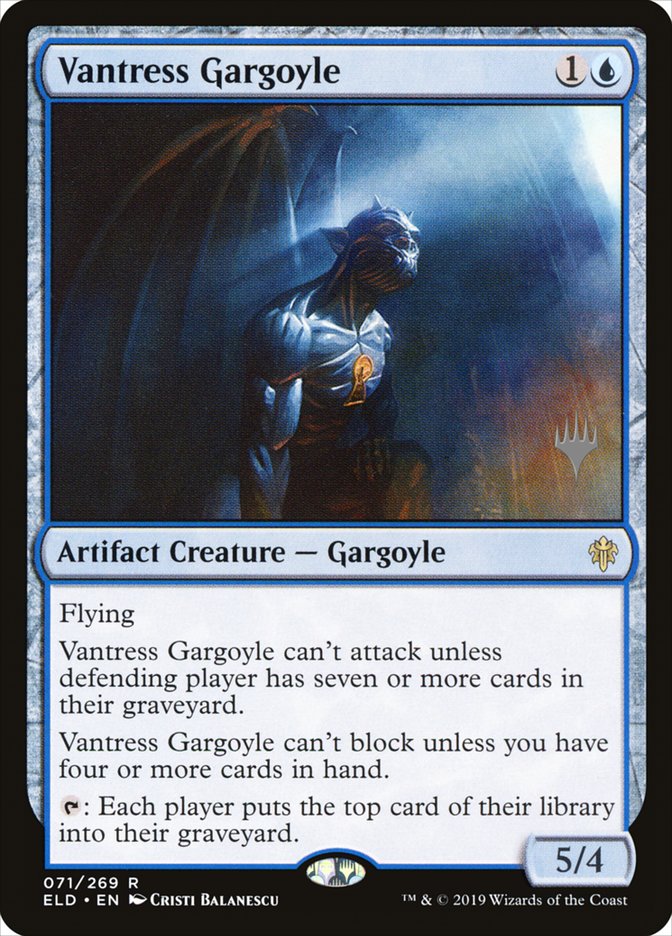 Vantress Gargoyle (Promo Pack) [Throne of Eldraine Promos] | D20 Games