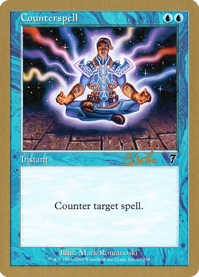 Counterspell (Carlos Romao) [World Championship Decks 2002] | D20 Games