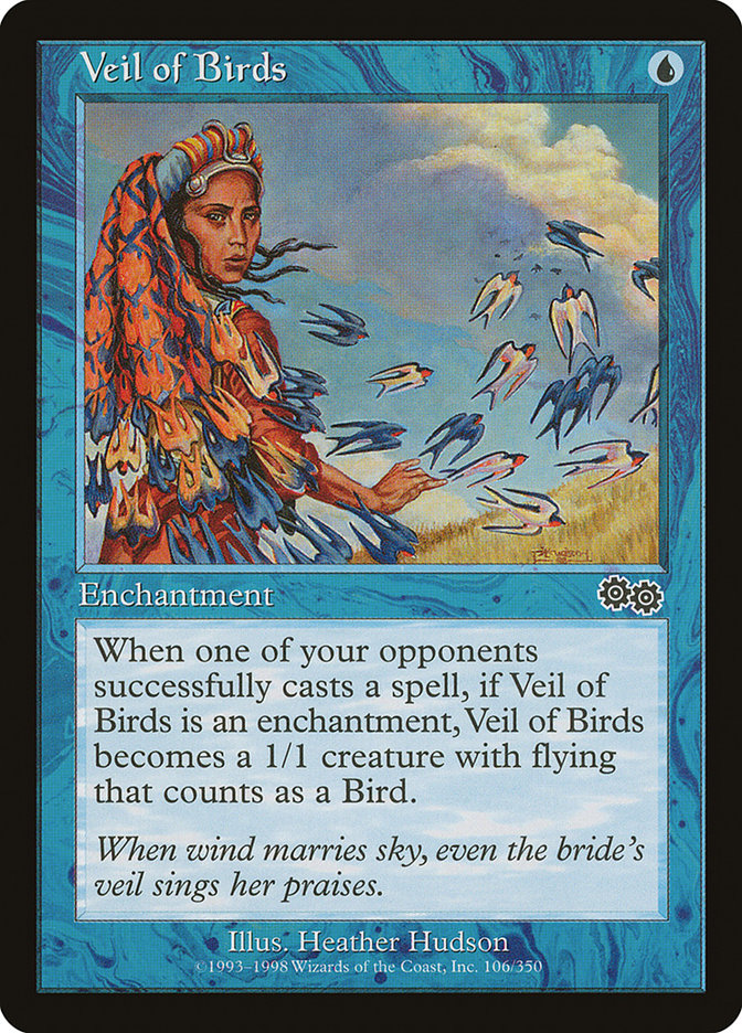 Veil of Birds [Urza's Saga] | D20 Games