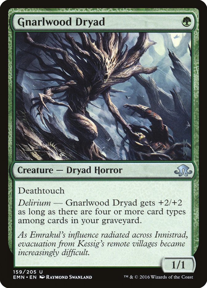 Gnarlwood Dryad [Eldritch Moon] | D20 Games