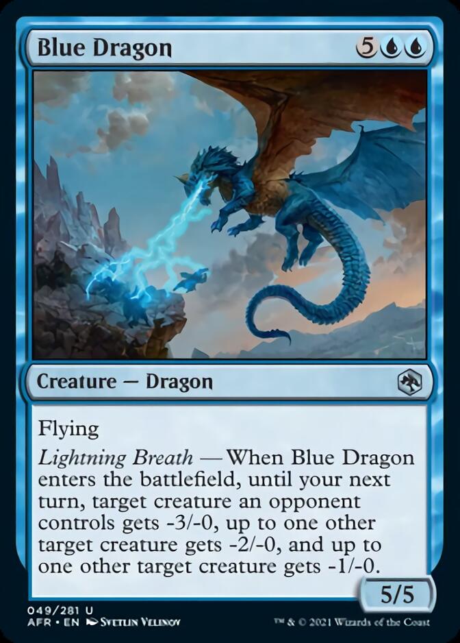 Blue Dragon [Dungeons & Dragons: Adventures in the Forgotten Realms] | D20 Games