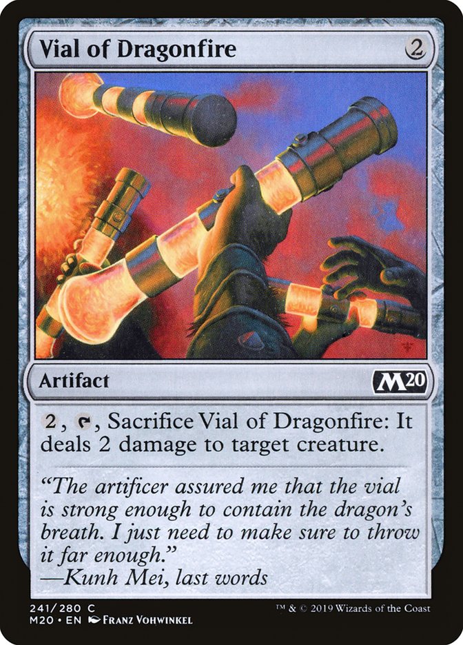 Vial of Dragonfire [Core Set 2020] | D20 Games