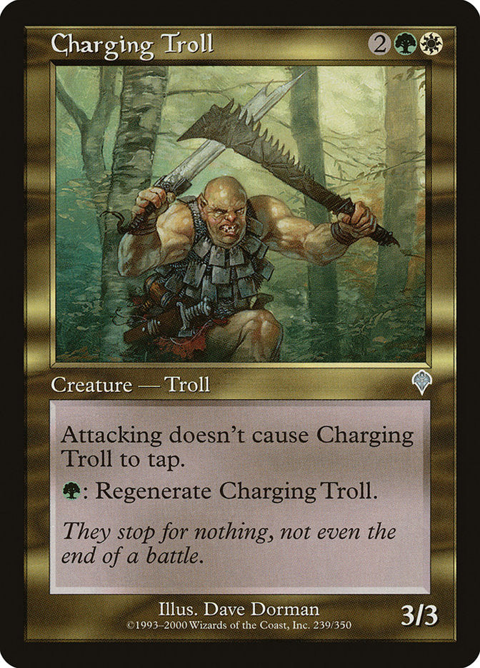 Charging Troll [Invasion] | D20 Games