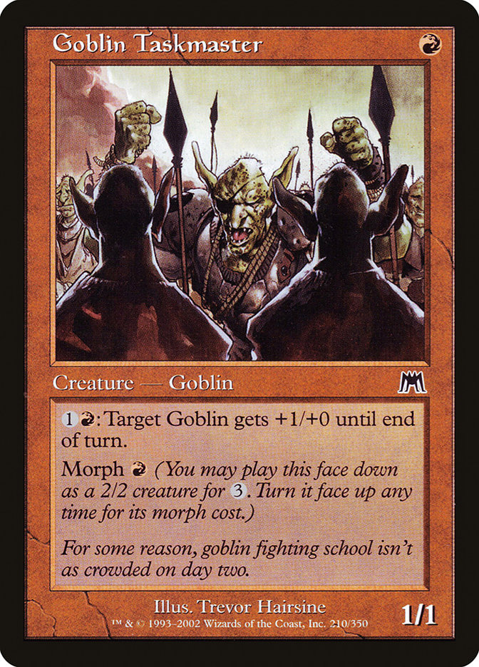 Goblin Taskmaster [Onslaught] | D20 Games