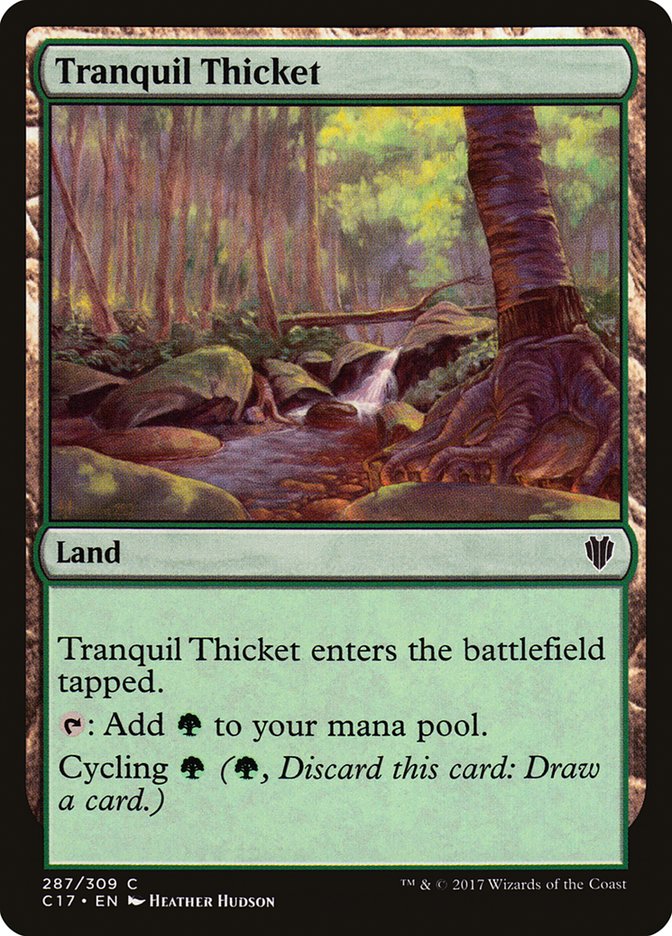 Tranquil Thicket [Commander 2017] | D20 Games