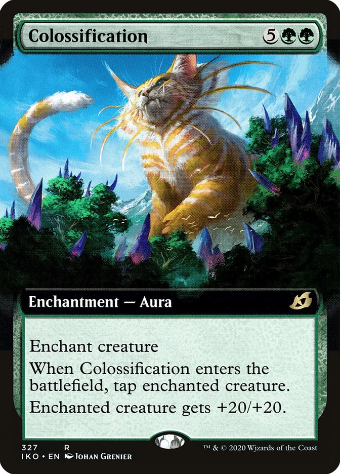 Colossification (Extended Art) [Ikoria: Lair of Behemoths] | D20 Games