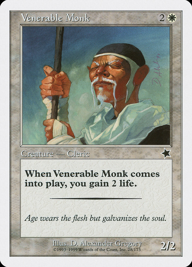 Venerable Monk [Starter 1999] | D20 Games