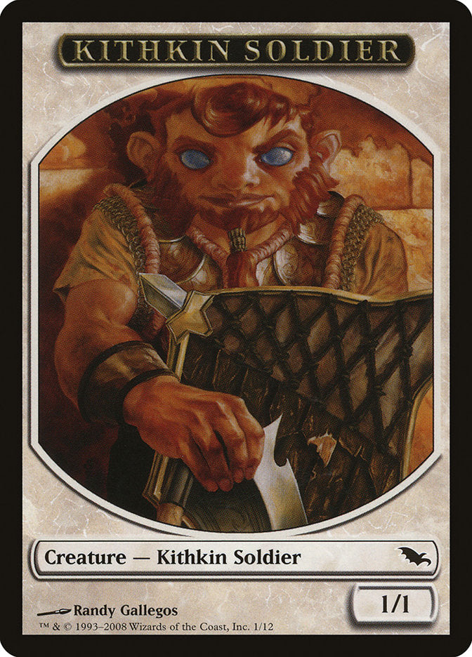 Kithkin Soldier [Shadowmoor Tokens] | D20 Games