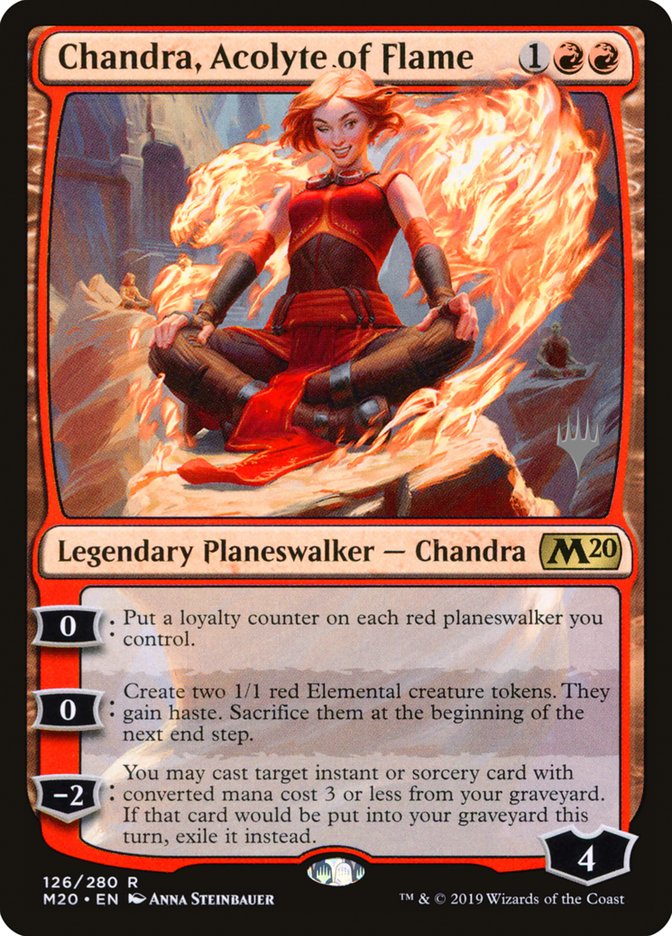 Chandra, Acolyte of Flame (Promo Pack) [Core Set 2020 Promos] | D20 Games