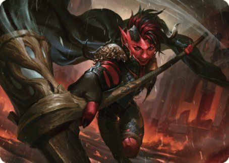 Karlach, Fury of Avernus Art Card (34) [Commander Legends: Battle for Baldur's Gate Art Series] | D20 Games