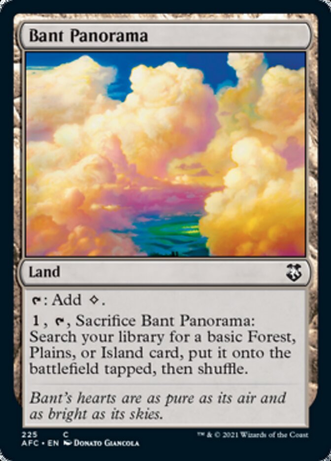 Bant Panorama [Dungeons & Dragons: Adventures in the Forgotten Realms Commander] | D20 Games