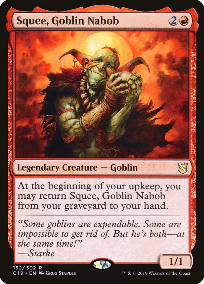 Squee, Goblin Nabob [Commander 2019] | D20 Games