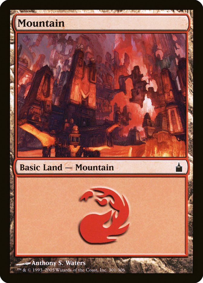 Mountain (301) [Ravnica: City of Guilds] | D20 Games