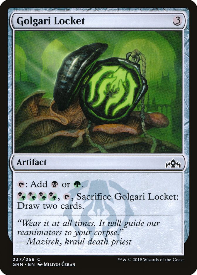 Golgari Locket [Guilds of Ravnica] | D20 Games