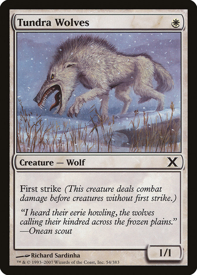 Tundra Wolves [Tenth Edition] | D20 Games