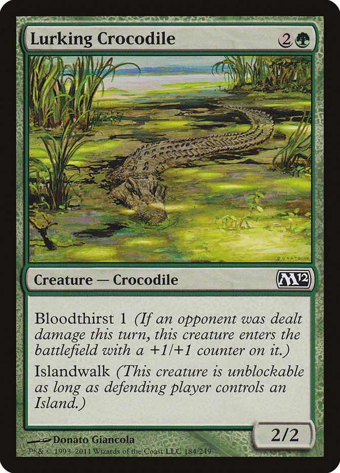 Lurking Crocodile [Magic 2012] | D20 Games