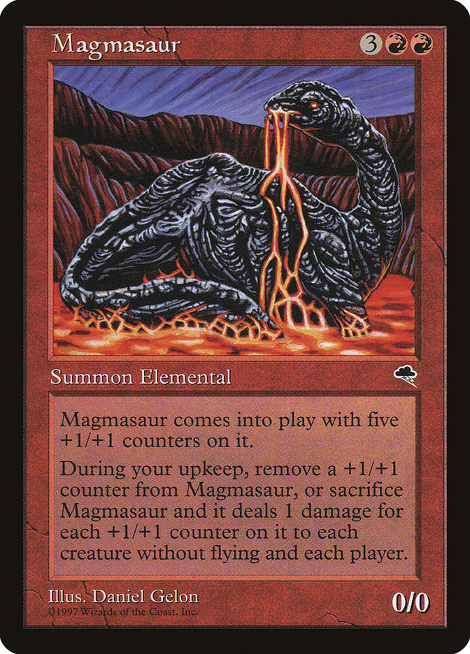 Magmasaur [Tempest] | D20 Games