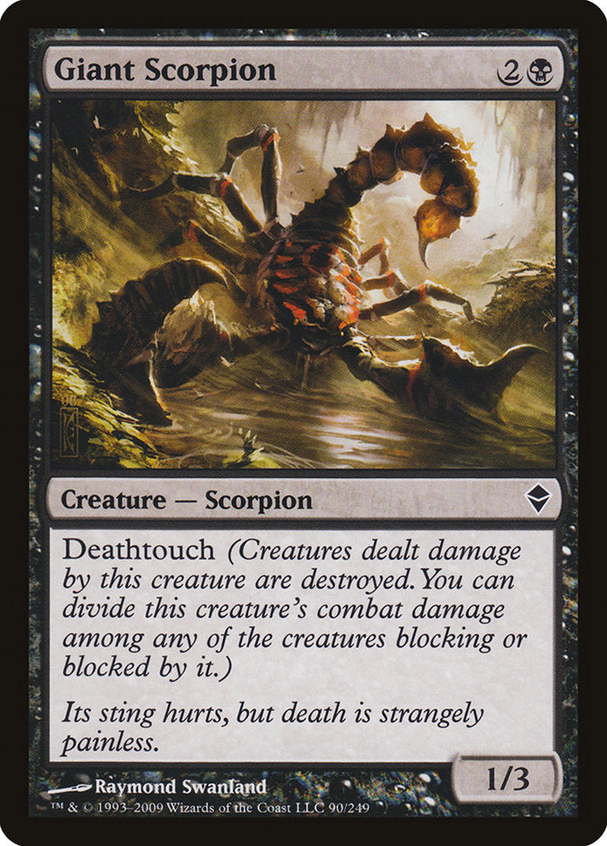 Giant Scorpion [Zendikar] | D20 Games