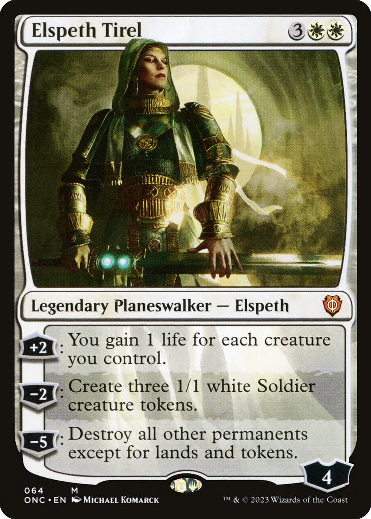 Elspeth Tirel [Phyrexia: All Will Be One Commander] | D20 Games