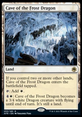 Cave of the Frost Dragon (Promo Pack) [Dungeons & Dragons: Adventures in the Forgotten Realms Promos] | D20 Games