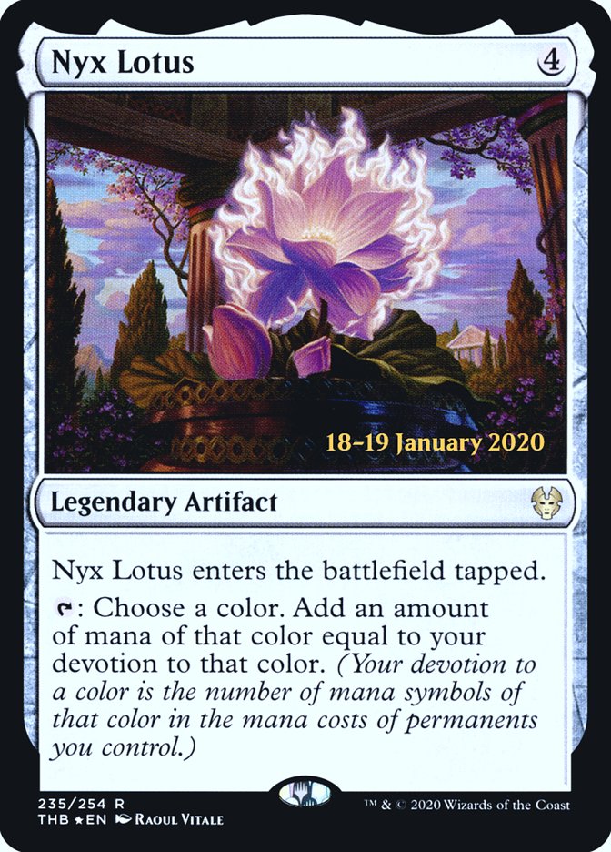 Nyx Lotus [Theros Beyond Death Prerelease Promos] | D20 Games