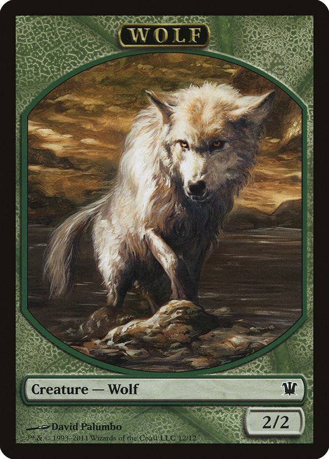 Wolf (12/12) [Innistrad Tokens] | D20 Games