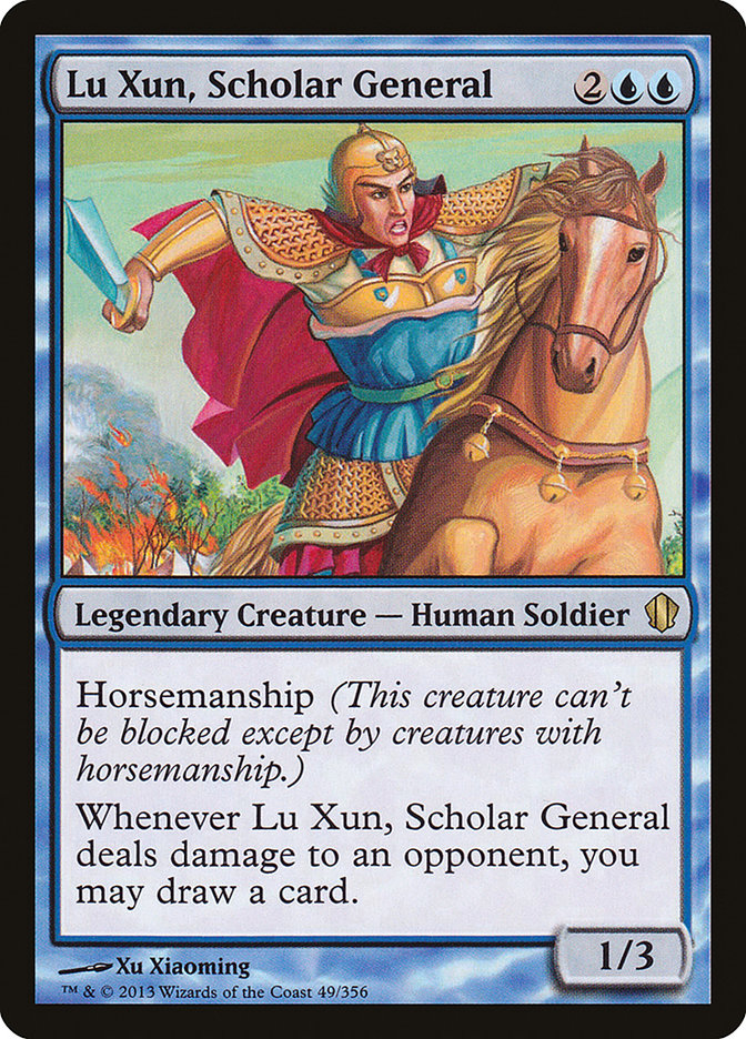 Lu Xun, Scholar General [Commander 2013] | D20 Games