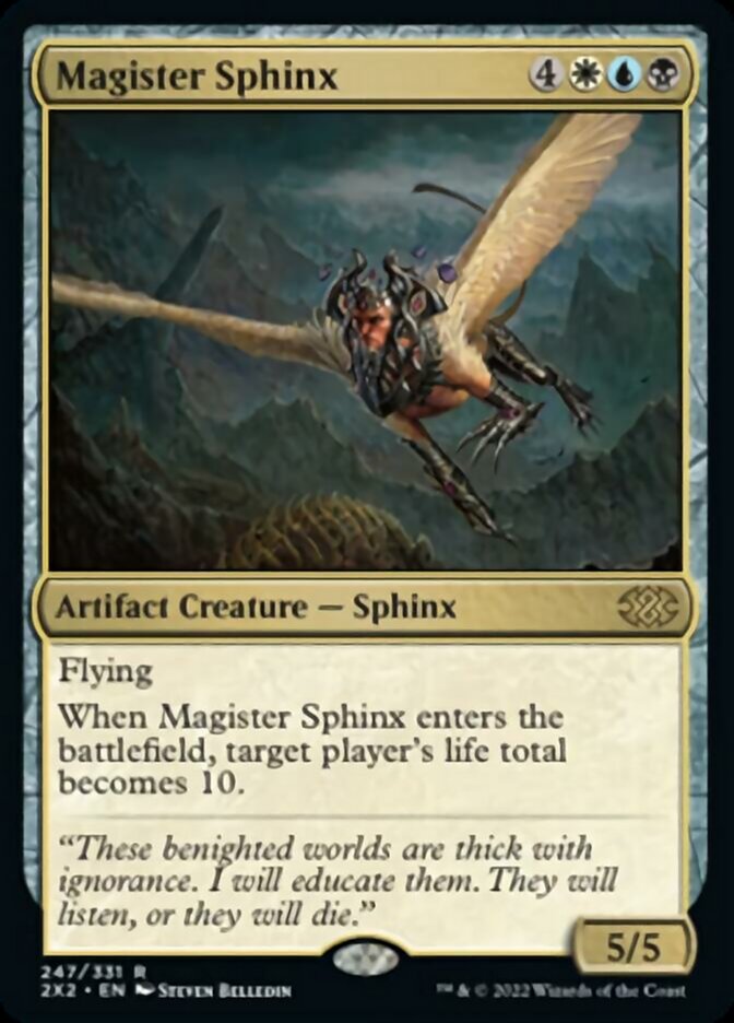 Magister Sphinx [Double Masters 2022] | D20 Games