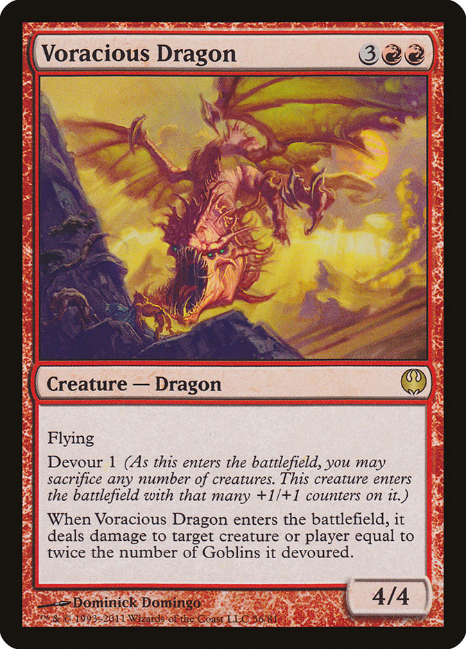 Voracious Dragon [Duel Decks: Knights vs. Dragons] | D20 Games