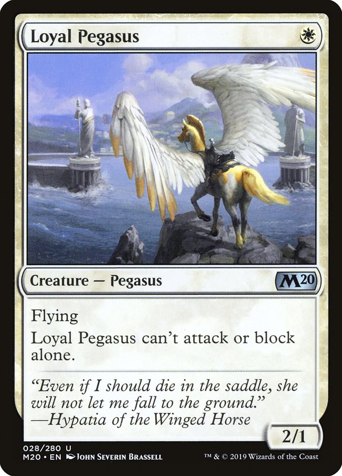 Loyal Pegasus [Core Set 2020] | D20 Games