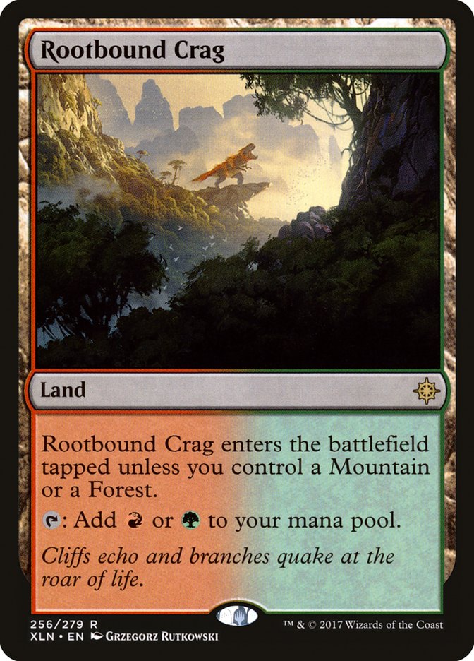 Rootbound Crag [Ixalan] | D20 Games