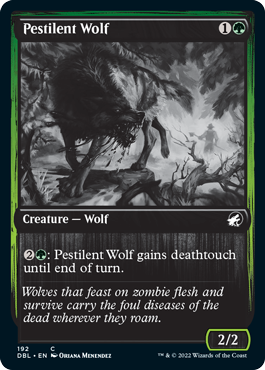 Pestilent Wolf [Innistrad: Double Feature] | D20 Games