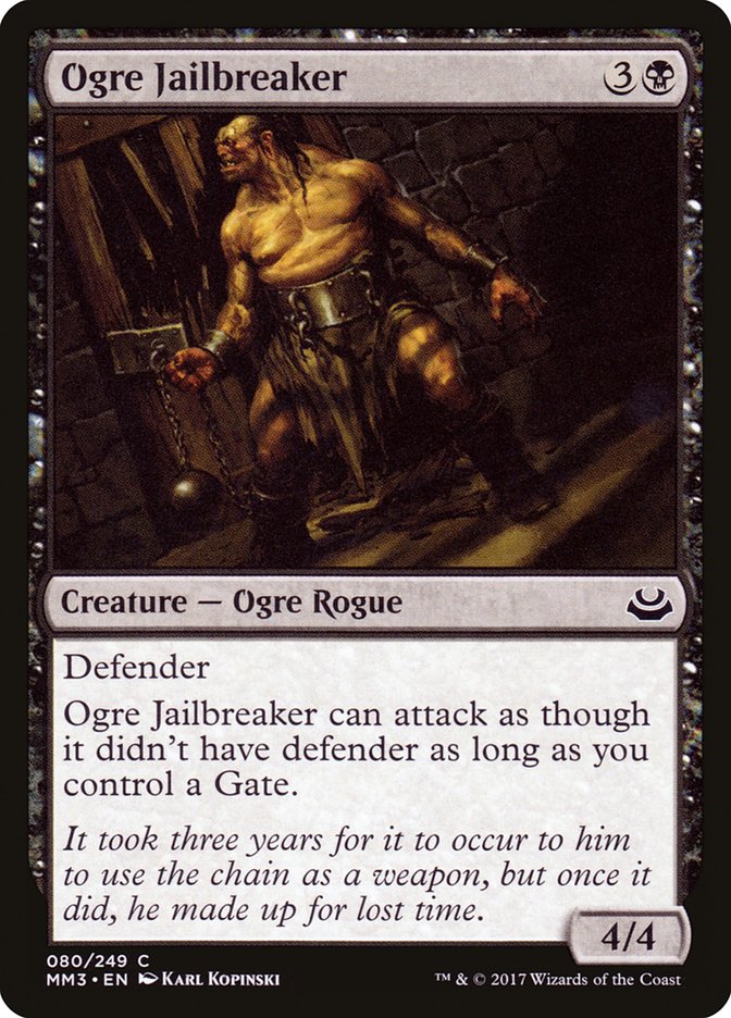 Ogre Jailbreaker [Modern Masters 2017] | D20 Games