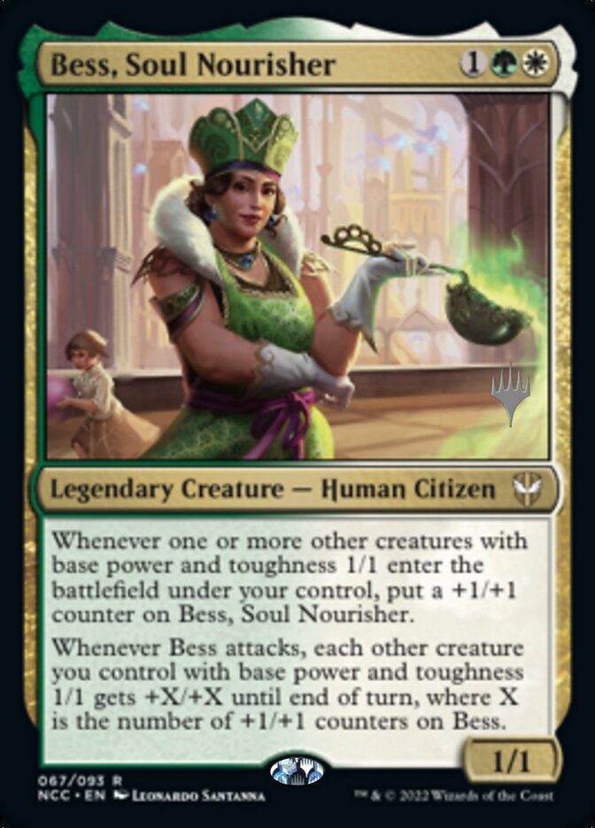 Bess, Soul Nourisher (Promo Pack) [Streets of New Capenna Commander Promos] | D20 Games
