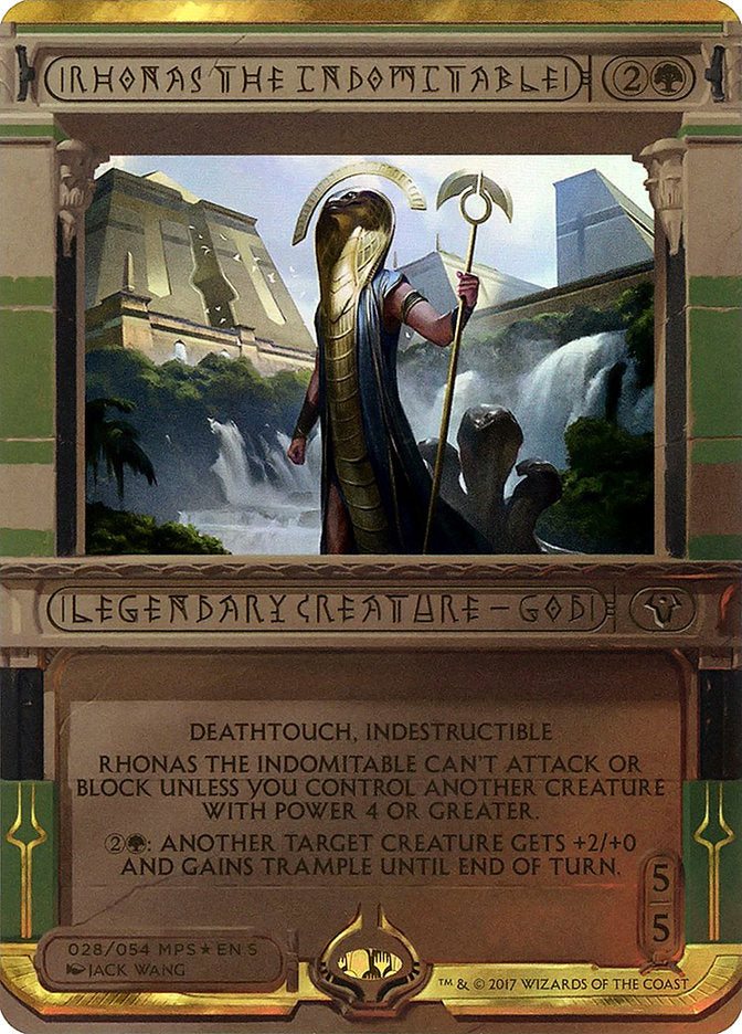 Rhonas the Indomitable (Invocation) [Amonkhet Invocations] | D20 Games