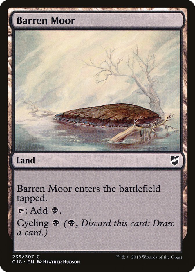 Barren Moor [Commander 2018] | D20 Games