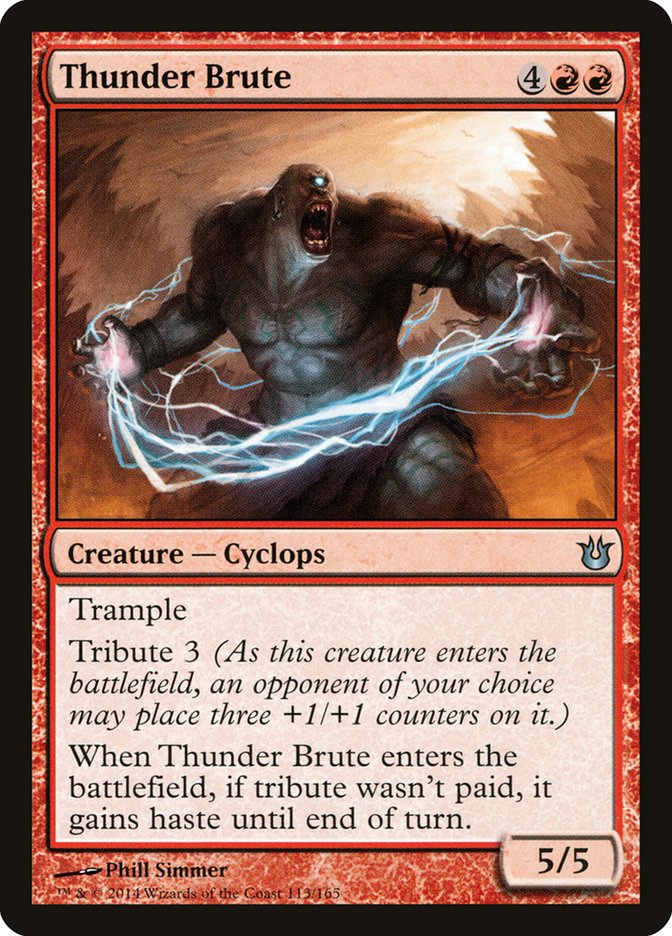 Thunder Brute [Born of the Gods] | D20 Games