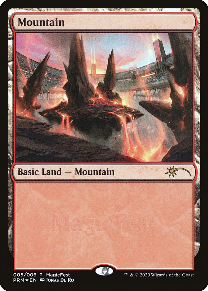 Mountain (5) [MagicFest 2020] | D20 Games