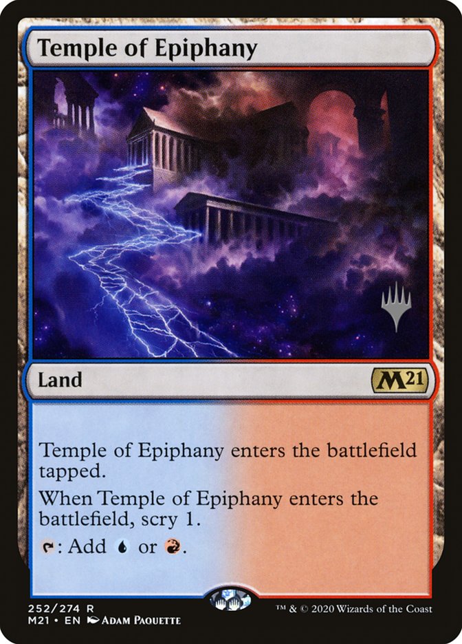 Temple of Epiphany (Promo Pack) [Core Set 2021 Promos] | D20 Games