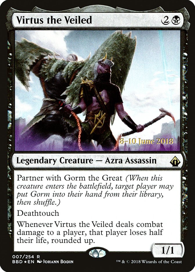 Virtus the Veiled  [Battlebond Prerelease Promos] | D20 Games