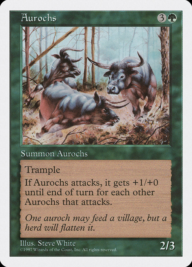 Aurochs [Fifth Edition] | D20 Games