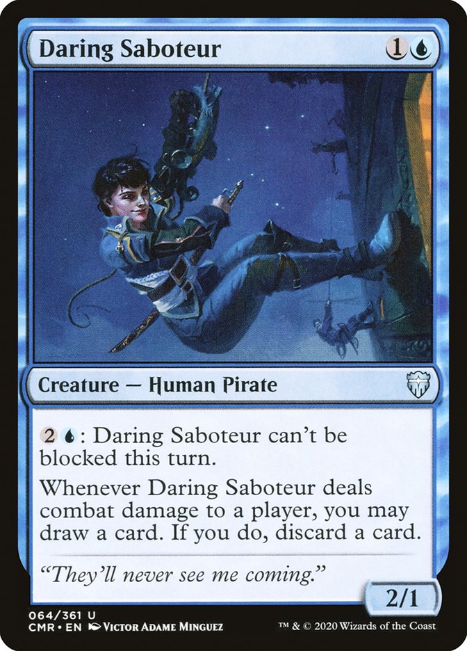 Daring Saboteur [Commander Legends] | D20 Games