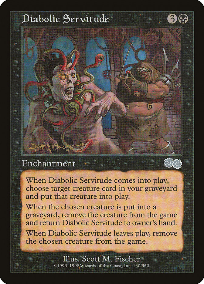 Diabolic Servitude [Urza's Saga] | D20 Games