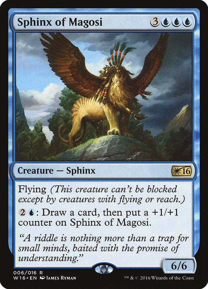 Sphinx of Magosi [Welcome Deck 2016] | D20 Games