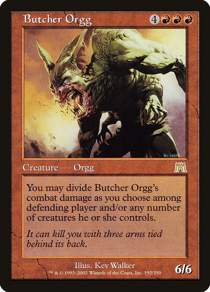 Butcher Orgg [Onslaught] | D20 Games